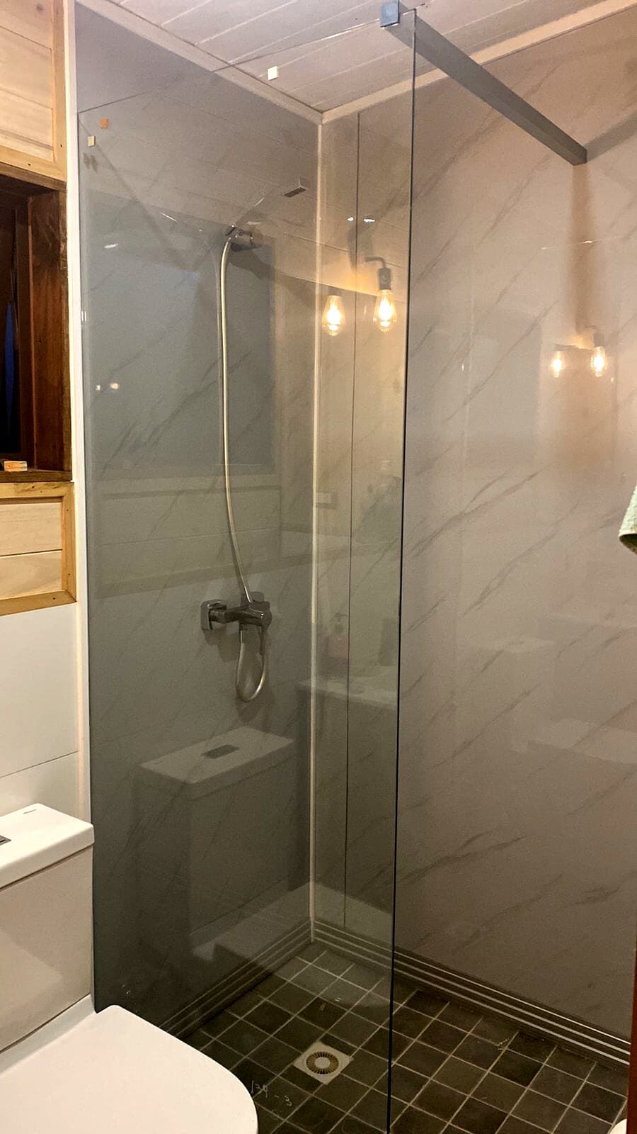 Paño fijo de cristal laminado de seguridad
