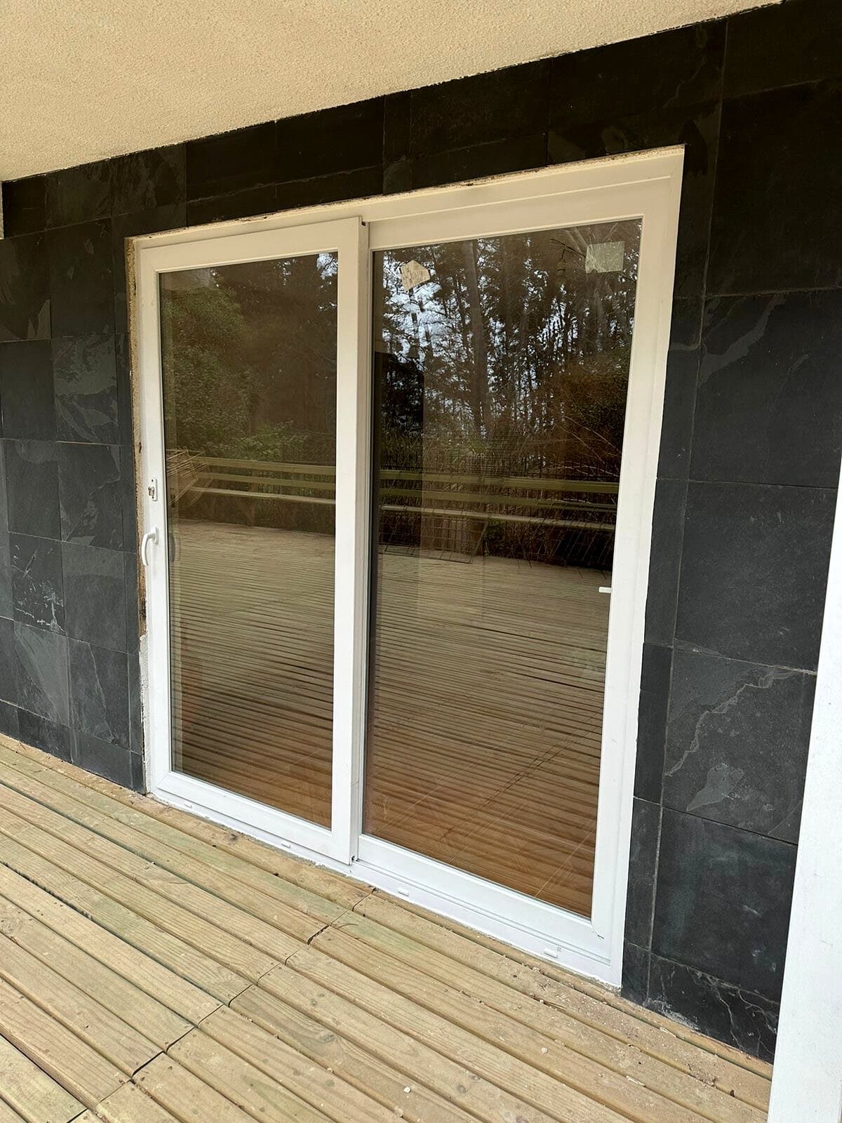 Ventana de PVC blanco con termopanel certificado
